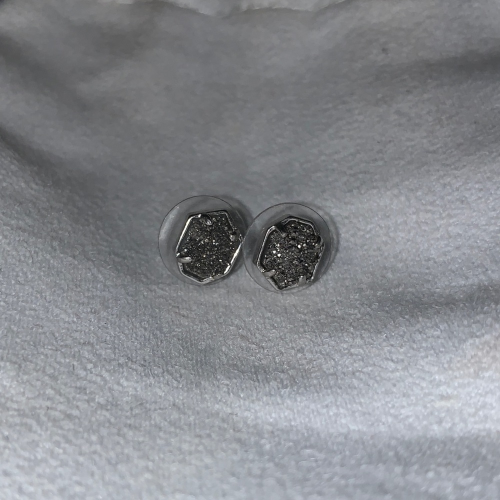 Kendra Scott earrings sliver
